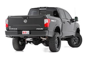Nissan Titan Suspension Lift Kit - Rough Country - Rough Country 6-inch - '17-'24